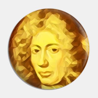 Robert Boyle Golden Portrait | Robert Boyle Artwork 7 Pin