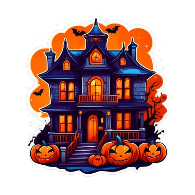 From Bats to Cute Ghosts: Tales of the Halloween House by CreativeXpro