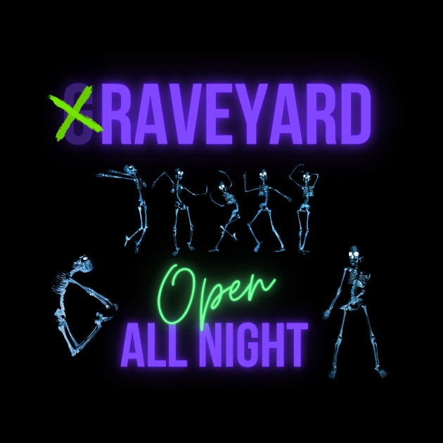 Graveyard Open All Night Ver 2 by Vampyre Zen