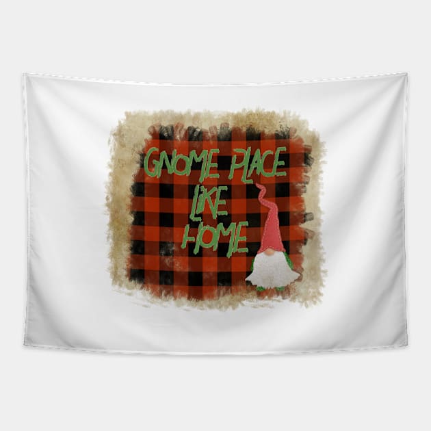 Farmouse gnomes - there's gnome place like home Tapestry by CharlieCreates