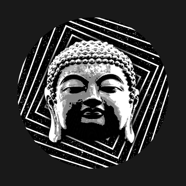 Buddha Head by Skinny Bob