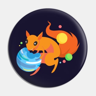 Squirrel of Doom - Eater of Worlds Pin