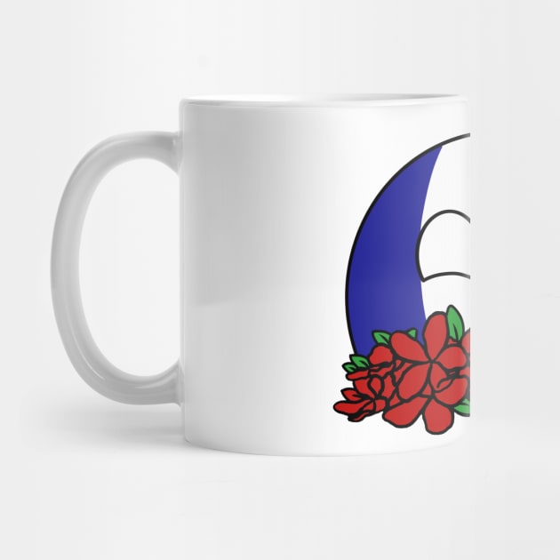 Flower shaped mug -  France