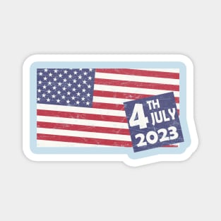 4th of July 2023 Magnet