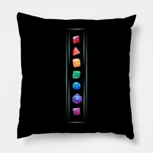 Rainbow Dice Pillow