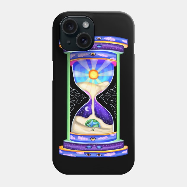 Infinite Hourglass of Eternal Life Phone Case by Art by Deborah Camp