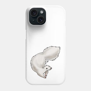 Mammal - Skunk - White Phone Case