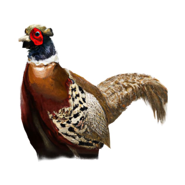 Cute Pheasant Drawing by Play Zoo