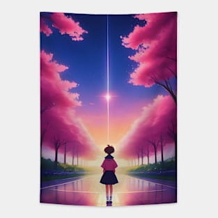 Anime Scene Tapestry