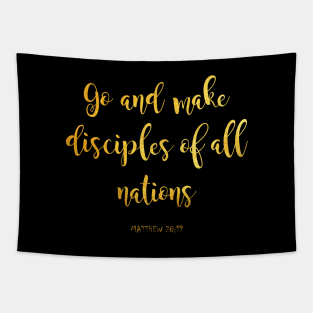 Go and make disciples Tapestry