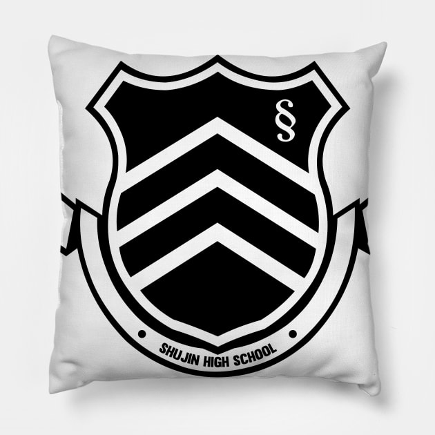 [PERSONA 5] SHUJIN HIGH EMBLEM 003 Pillow by PRWear