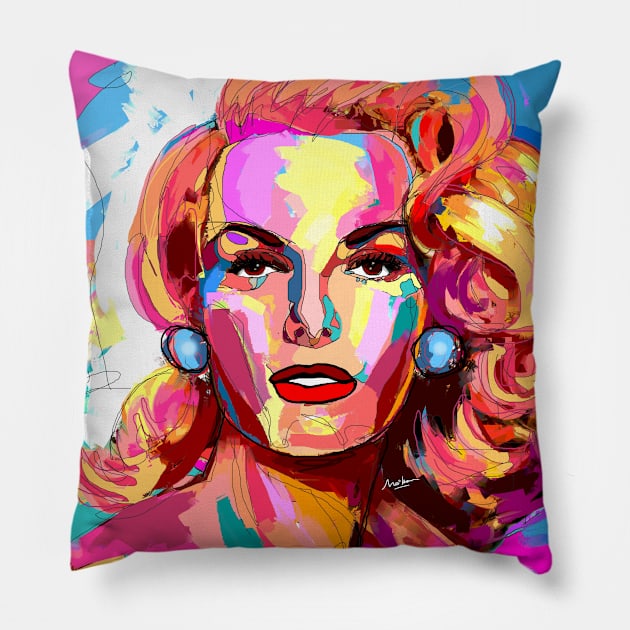 Jane Russell Pillow by mailsoncello