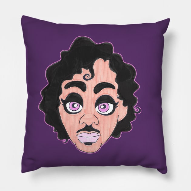 The Purple One Pillow by Blaze_Belushi