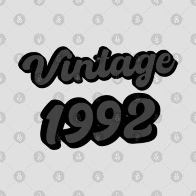 Vintage Retro 1992 by Batrisyiaraniafitri