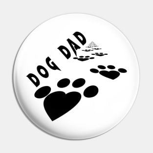 DOG DAD Pin