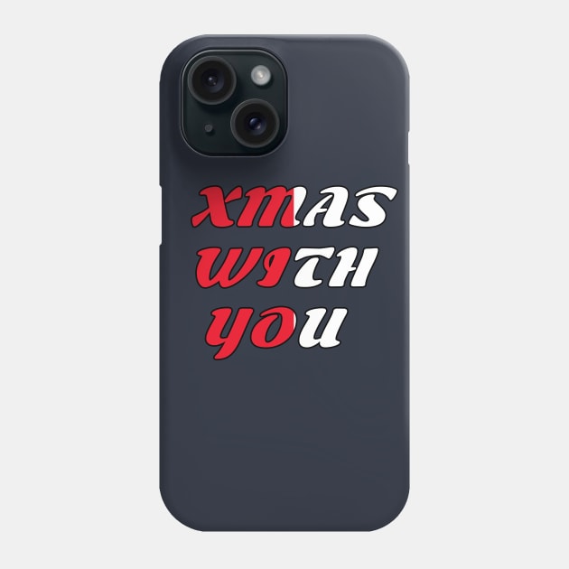 xmas with you Phone Case by cutetouch