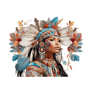 Native American Woman T-Shirt