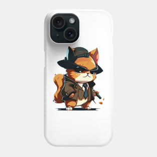 Cute pet, funny pet, boss pet, pirate pet, gangster pet, lovely pet. Phone Case