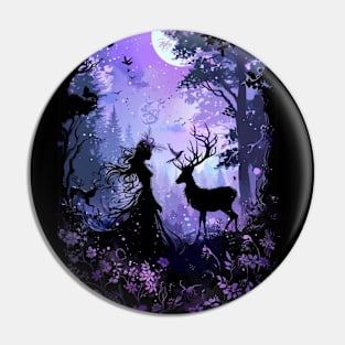 Fantasy Forest Pin