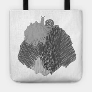 Snail On Whatever CUSTOM SPIRAL Tote