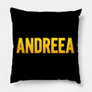 Andreea Name Pillow