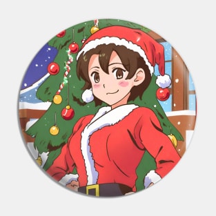 Christmas Anime Pin