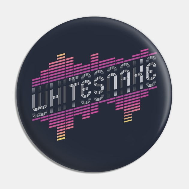Vintage - Whitesnake Pin by Skeletownn