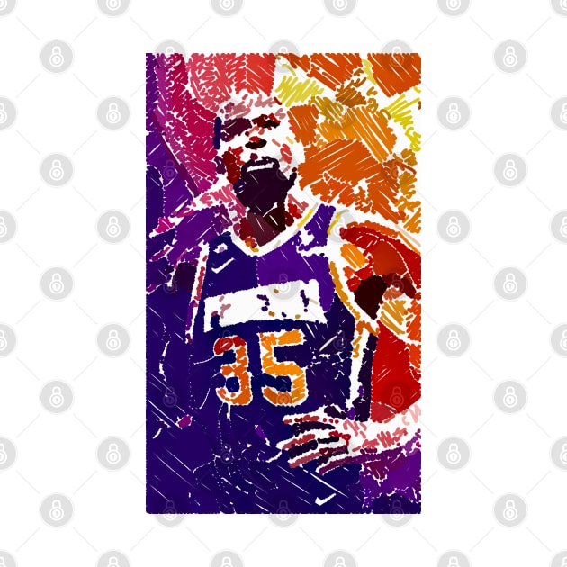 Kevin Durant Phoenix Suns by Playful Creatives