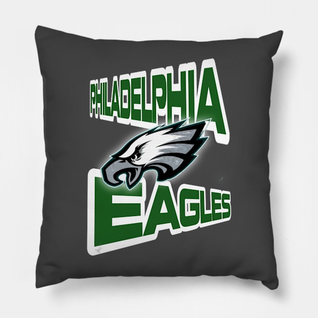 Philadelphia Eagles Pillow by TshirtMA