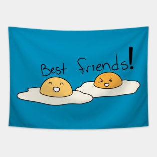 Two Egg Best Friends Tapestry