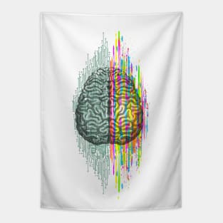 The Mind - Brain Dichotomy Tapestry