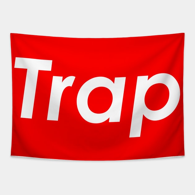 Trap (Red) Tapestry by Graograman