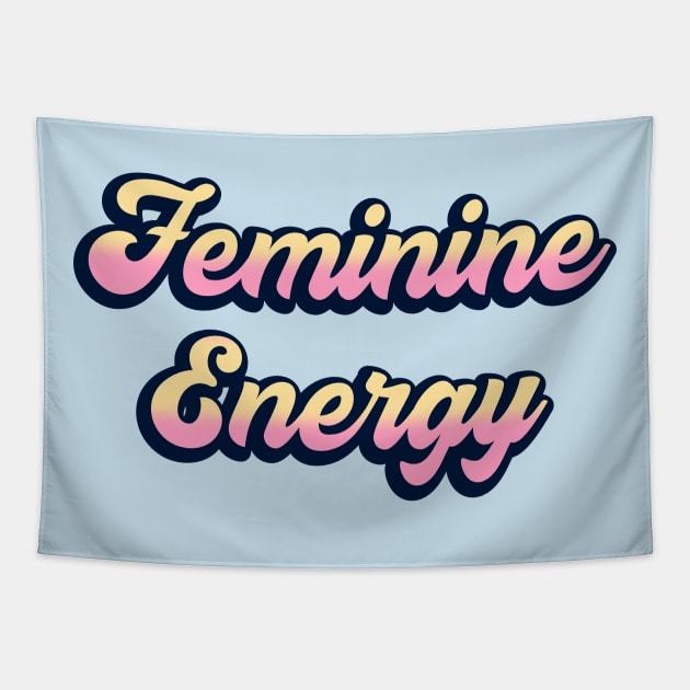 Feminine Energy Tapestry by Football from the Left