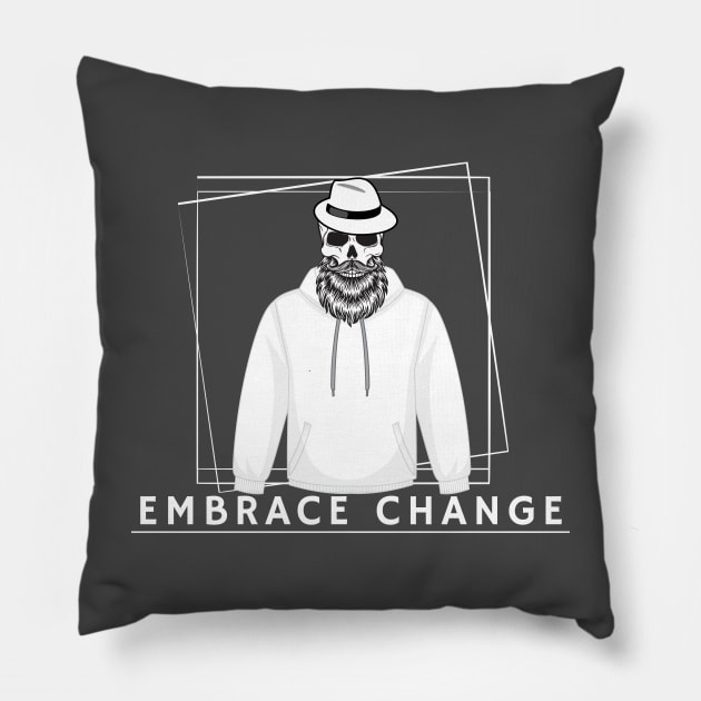 Embrace Change Pillow by MagicHub