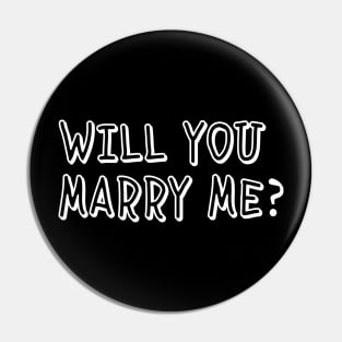 Will You Marry Me? Pin