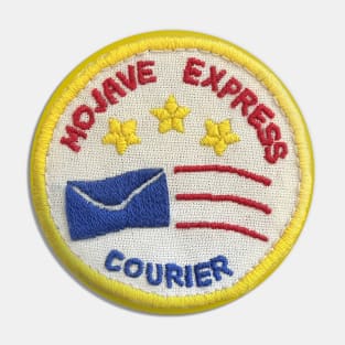 Embroidered Mojave Express Courier Patch Pin