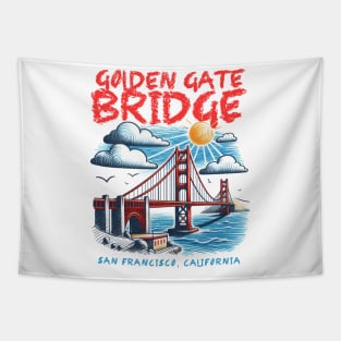 Golden Gate Bridge Tapestry