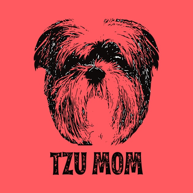 Tzu Mom - Shih Tzu Mom by DoggyStyles