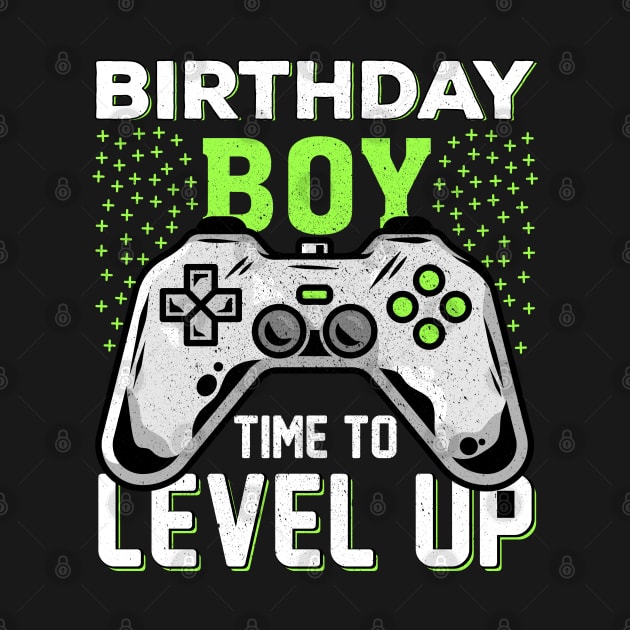 Birthday Boy Time to Level Up Video Game Birthday Gift Boys by TheMegaStore