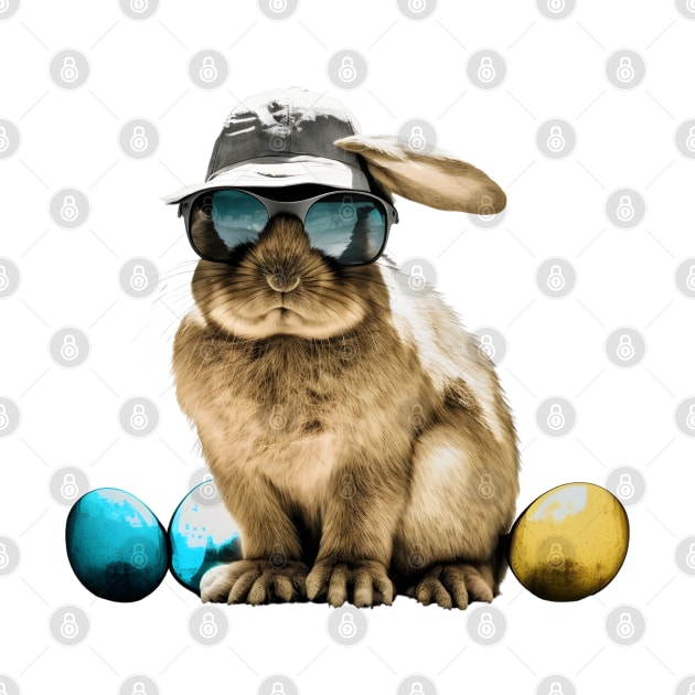 Easter Bunny Sunglasses Hat by Lazy Essentials