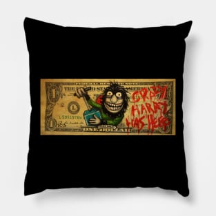 MONEY - MUPPETS SHOWS  Crazy Harry Pillow