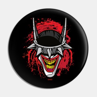 Bloody Laughing Bat Pin