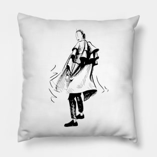 fashion illustration Pillow