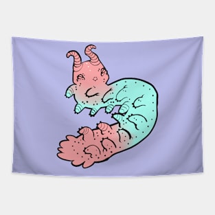 Trans Pride Velvet Worm Tapestry