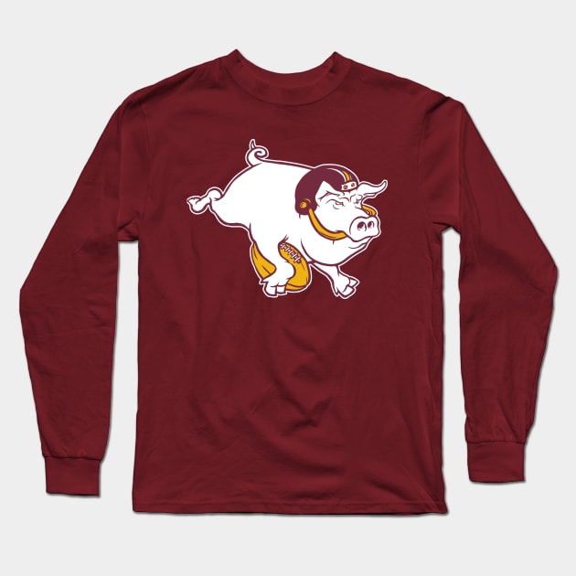 Washington Redskins Go Hogs Design - Washington Redskins - Long Sleeve T- Shirt