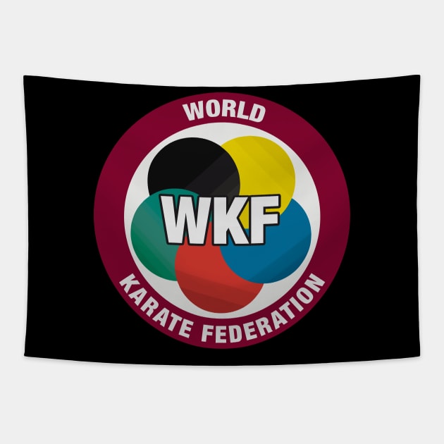 World Karate Federation WKF Tapestry by FightIsRight