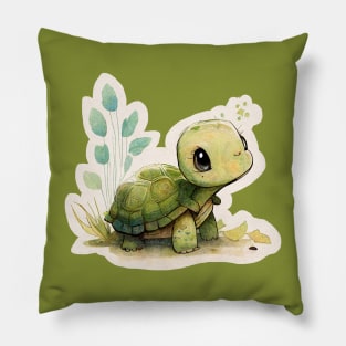 Tiny tortoise Pillow