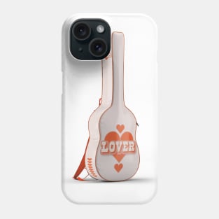 Strumming with Love: Lover Guitar Design Phone Case