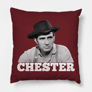 Chester - Gunsmoke - Tv Western Pillow