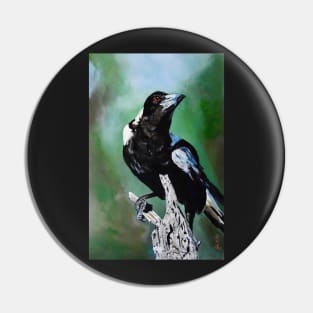 Proud Magpie - Australian magpie Standing Pin